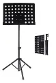 Music Stand 2 in 1 Dual-Use Desktop Book Stand - Musical Instrument Music Sheet Stand for Singing Book Notes Holder Notation Stand, Adjustable Book/music Sheet Stand - 1.5 Inch Platform Tray, Heavy Duty Orchestral Music Stand Holder Height Adjustable. 