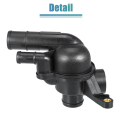 Engine Cooling Thermostat Housing Car Thermostat Housing PEM101050 for Freelander MG Rover 800 V6 MGZS 75 MGZT 2.0 2.5 Water Pass Thermostat. 