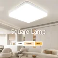 Modern LED Ceiling Lamp 40/50/60W AC85-265V Square LED Panel Ceiling Light for Bedroom Living Room Kitchen Indoor Lighting Fixture. 