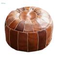 Unstuffed Pouf Cover Foot Stool Hassock Storage Ottoman Foot Rest Cover Premium Home. 
