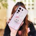 Silicone Drift Sand Phone Case For infinix Note50S 5G/5G+/X6870 Rotatable stand Glitter Kickstand Anti-knock Back Cover. 
