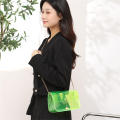 Fashion Vintage Ladies Jelly Solid Color Clear Bag Casual Women Handbags Purse Mobile Phone Shoulder Bag Festival Gifts. 