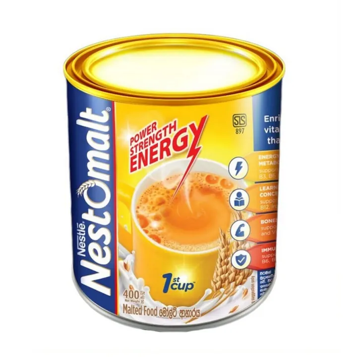 Nestomalt Malted Beverage 400g Tin