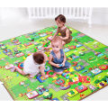Baby play mat Waterproof Extra Large (5*6Feet) Crawl Floor Mat Double Side Big Soft Mattress for Kids Picnic School Home Large Size. 
