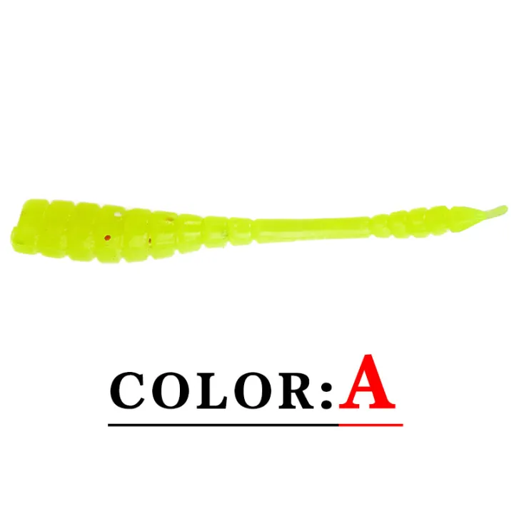 50pcs/Bag%20Soft%20Lure%20Artificial%20Bait%20Silicone%20Fishing%20Lure%20T-tail%20Umpan%20Memancing%20-%20Image%207