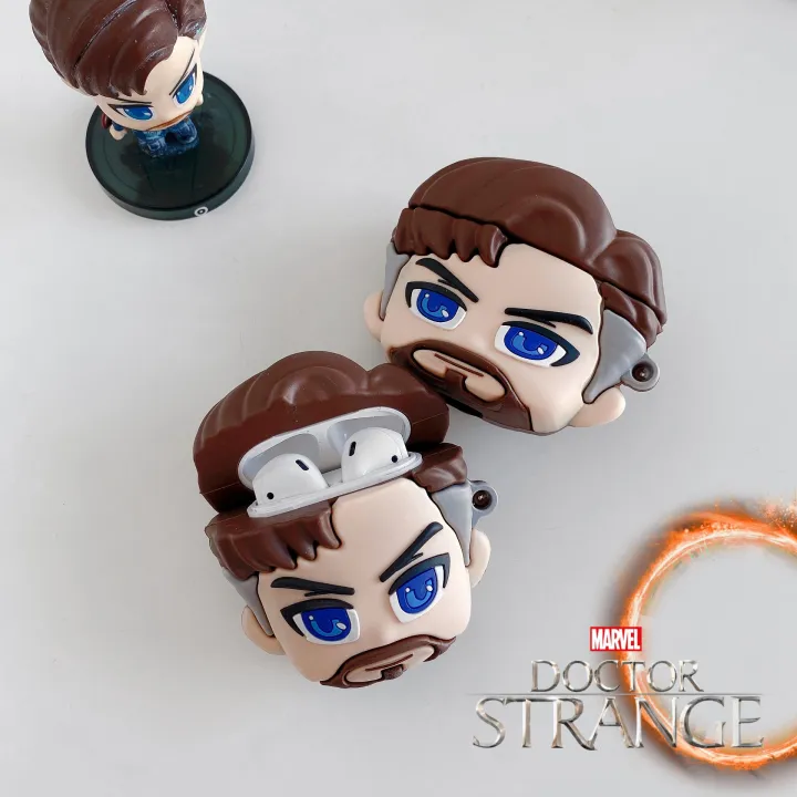 Marvel%20Thanos%20Thor%20Spiderman%20Black%20Panther%20Silicone%20Case%20for%20Airds%201/2%20Pro%20Protective%20%20%20Earphone%20Charge%20Cover%20-%20Image%206