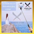 Extendable Selfie Stick Monopod for Android IOS 3.5mm Handheld Camera Fold Holder Mini Palo Selfie Tripod 18cm-78cm. 