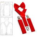 Kids Suspenders with Bow Adjustable for Costume. 
