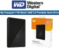 1 TB  WD external hard disk. 
