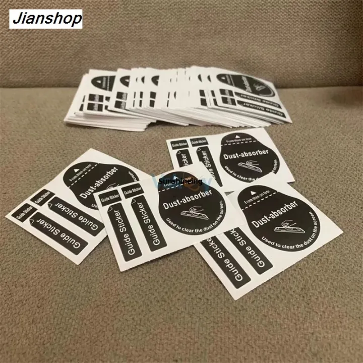 Paper%20Protector%20Cleaning%20Sticker%20Tempered%20Glass%20Screen%20Watch%20Mobile%20Phone%20Video%20Paper%20Dust%20Absorber%20Jianshop%20Fashion%20200PCS%20for%20Smart%20Head%20High%20Quality%20Lens%20-%20Image%205