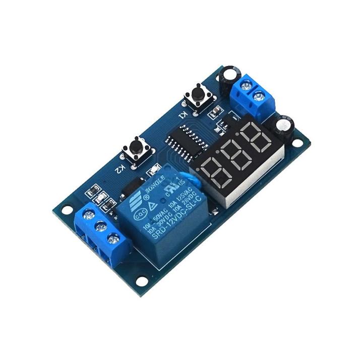 Dc%2012v%20Cycle%20Delay%20Timer%20Switch%20Adjustable%20Relay%20Module%20Board%20Infinite%20Loop%20With%20Led%20Display%20Power%20On%20And%20Off%20Cycle%20-%20Image%206