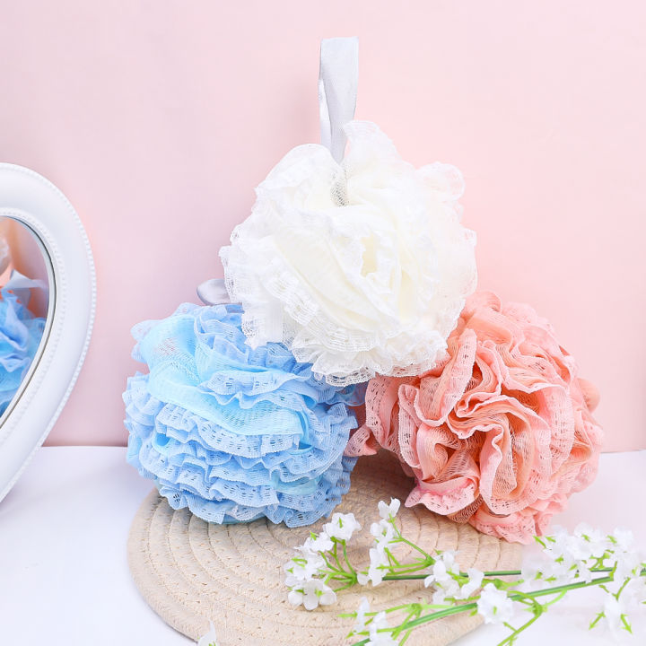 1/3Pcs%20Plus%20Size%20Bath%20Ball%20Soft%20Bath%20Flowers%20Lace%20Shower%20Scrubbers%20Body%20Wash%20Cleaning%20Tools%20Soft%20Lace%20Exfoliating%20Sponge%20Bubble%20Brush%20-%20Image%208
