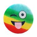Rainbow Emoji Pillow. 