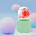 Ice Roller for Face and Eye Reusable Ice Face Roller Ice Cube Mold Puffiness Relief Tighten Skin Silicone Ice Cube Massager for Brightening Skin Anti- wrinkles Reducing Acne Skin Scrubber With Ice Roller For Face,3 IN 1 Ice Roller for Face Massager, Face. 