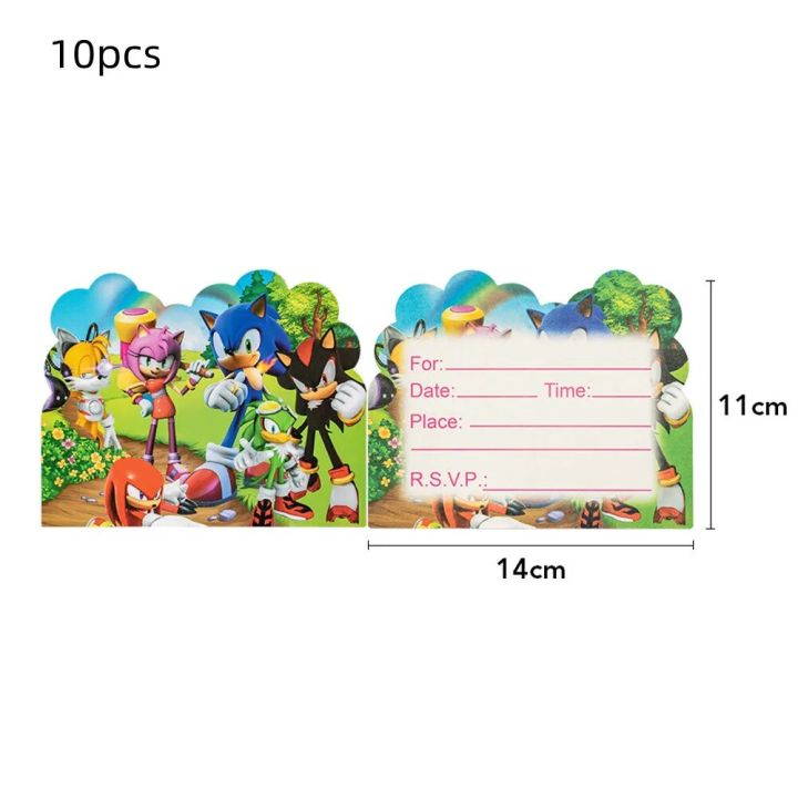 Cartoon%20Sonic%20The%20Hedgehog%20Kids%20Happy%20Party%20Balloons%205th%206th%20Birthday%20Decorations%20Cake%20Topper%20Candy%20Box%20Paper%20Plate%20Cup%20Napkin%20-%20Image%207