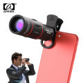 Linman NEW APEXEL Universal 18x25 Monocular Zoom HD Optical Cell Phone L【2025 Version】ens Observing Survey 18X telephoto lens with tripod for Smartphone. 