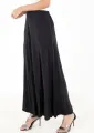 Women’s Ladies Plain Palazzo Trouser Long Pant. 