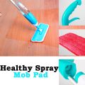 Easy & Healthy Spray Mop With Microfiber Washable Cleaning Pad Modern Moper. 