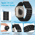 Ocean Silicone Strap / Ultra Watch Band For Smart Watches 42mm / 44mm / 45mm / 49mm T800/ T900 Ultra Smart Watch strap & many other smart watch strap. 