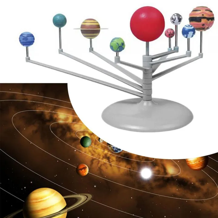 Solar System Nine Planets Planetarium Model Glow in The Dark Kids Science Toy