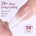 LILYCUTE 7ML Soft Gel Nail Tips Adhesive Glue 3 IN 1 Clear Nail Extension Function Adhesive Nail Gel Long Lasting Manicure. 