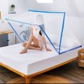 Portable Folding Mosquito Net Mosquito Cover  Canopy Encrypted Yarn for Bedroom Dormitory and Outdoor Camping Single Double Bed Free Installation Bed. 