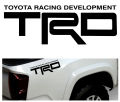 2pc 10x4 in – TRD Vehicle Stickers For Car Van Motor Bike Three Wheeler Scooter Sports Car Truck Lorry Bus Wind screen Back Glass Sticker. 