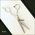 Hair Cutting Flat Scissors Thinning Scissor Shears With Stainless Steel Blades Embroiders Scissors - 1 Pcs. 