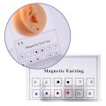 12Pcs/Pack Magnet Ear Tragus Cartilage Lip Stud Nose Non Pierced Magnetic Cuff Piercing Unisex Jewelry Mixed Color Set. 