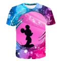 Cartoon Disney Mickey Mouse T Shirts Kids Boys and Girls 2023 New Summer Tops Tees Children Short Sleeve Cartoon Casual T-Shirts. 
