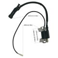 GX390 Ignition Coil for Honda Clones Predator 420Cc 301Cc GX270 GX340 339Cc 389Cc 396Cc 9 11 13 15 Hp Engine Generators. 