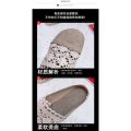 Half Slippers Home Indoor Room Cotton Slippers Closed Toe Old Beijing Sandals Women's Linen Outer Wear New Loafers Breathable. 