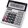 Large 14-Digit Joinus JS-705 LCD Display Desktop Calculator with Check & Correct Function, Solar Battery Dual Power Calculator, Large Computer Keys Electronics Calculator for Office School Calculating. 