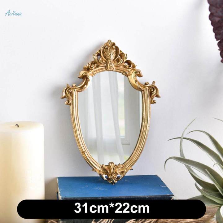 Nordic%20Retro%20Hanging%20Wall%20Oval%20Mirror%20Makeup%20Mirror%20Bath%20-%20Image%209