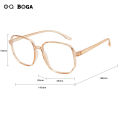 OQ BOGA 5 Styles Unisex Polygon Frame Anti Radiation Glasses Women Men Eye Protection Eyeglasses. 