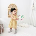 Cute Princess Baby Girls Dress Comfortable Fashionable Sleeveless Kids Clothing Korean Style. 