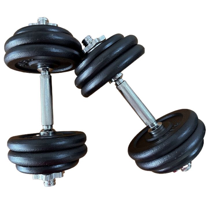 Dumbbells and bars weight training kit sale