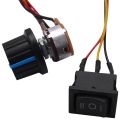2X DC 10-55V 12V 24V 36V 48V 55V 100A Motor Speed Controller PWM HHO RC Reverse Control Switch with LED Display. 
