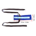 Patients Limbs Restraint Strap Wrist Ankle Fixation Belt Binding Band Blue Average Size For Home Health Care(Blue Average Size). 