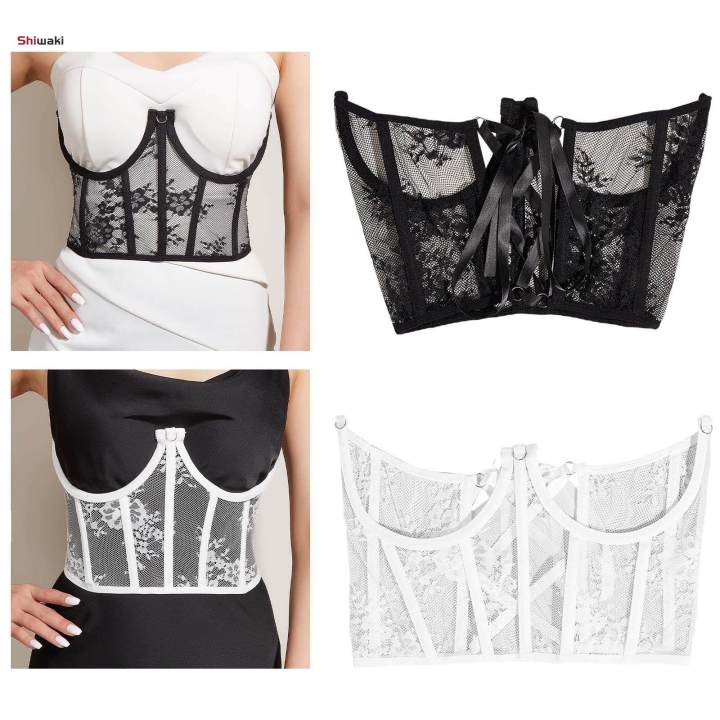Underbust%20Corset%20Belt,%20Waist%20Corset,%20Lace%20Open%20Cup%20Corset,%20Short%20Torso%20Underwire%20Boned%20Corset,%20Underboob%20Waist%20-%20Image%209
