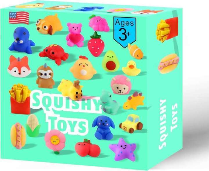 VNAMO%20Toys,%2027-Pack%20Squishies%20Party%20Favors%20Boys%20Girls%20Kids,%20Mochi%20Mini%20Kawaii%20Squishy%20Fidget%20Stress%20Reliever%20Anxiety%20Toys%20Set,%20Classroom%20Prize%20Bulk%20Gifts%20for%20Christmas%20Treat%20Goody%20Bags%20-%20Image%204