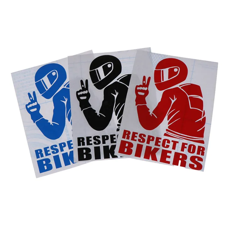 RESPECT%20FOR%20BIKERS%20Auto%20Decoration%20Car%20Bicycle%20Sticker%20Removable%20Decal%20Stickers%20-%20Image%208