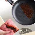 Non-stick Oil Wiping Towel Non-linting Hangable coral fleece double-sided rag　ZHIXING. 