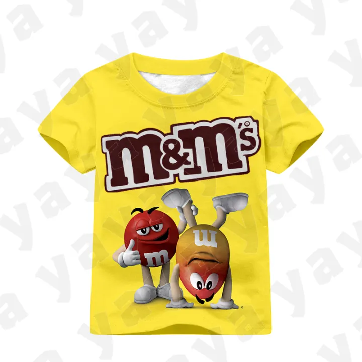 *%20Yaya%20*%20M%20&%20M's%20T-shirt%203D%20print%20shirt%20print%20character%20boy%20and%20girl%20T-shirt%20cartoon%20-%20Image%203