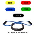 MMA Shadow Boxing Resistance Band Rubber Speed Training Pull Rope Thai Karate Crossfit Workout Power Strength Equipment. 