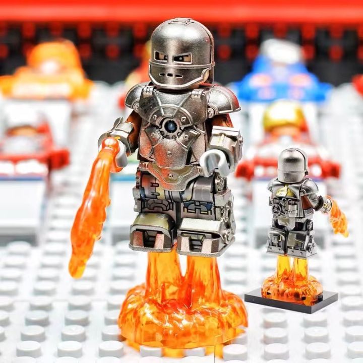 Marvel Blocks Iorn man mini Action toy MK1 IRONMAN Figures Building Blocks Toys Bricks Assemble Toys Gifts for children CQ01
