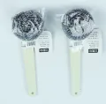 Detachable Pot Brush with Replaceable Head Non-Scratch Kitchen Scrub Brush Durable Pot & Pan Cleaning Brush Multipurpose Scrubber for Dishes & Sinks Ergonomic Handle Dishwashing Brush Heavy-Duty Stiff Bristle Scrub Brush Eco-Friendly Reusable Dish Brush. 