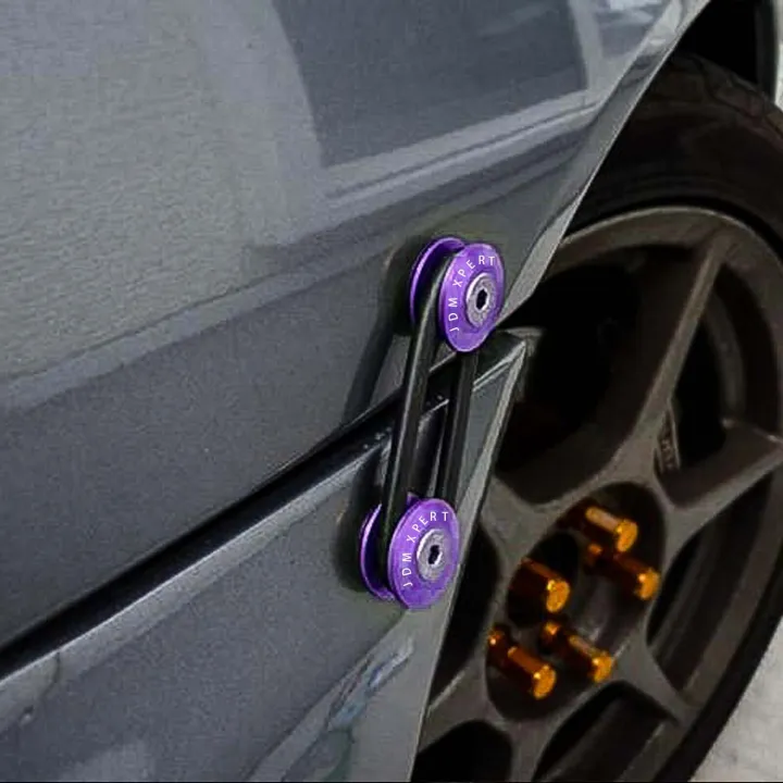 4x%20Purple%20JDM%20Aluminum%20Quick%20Release%20Fasteners%20Bumper%20-%20Image%204