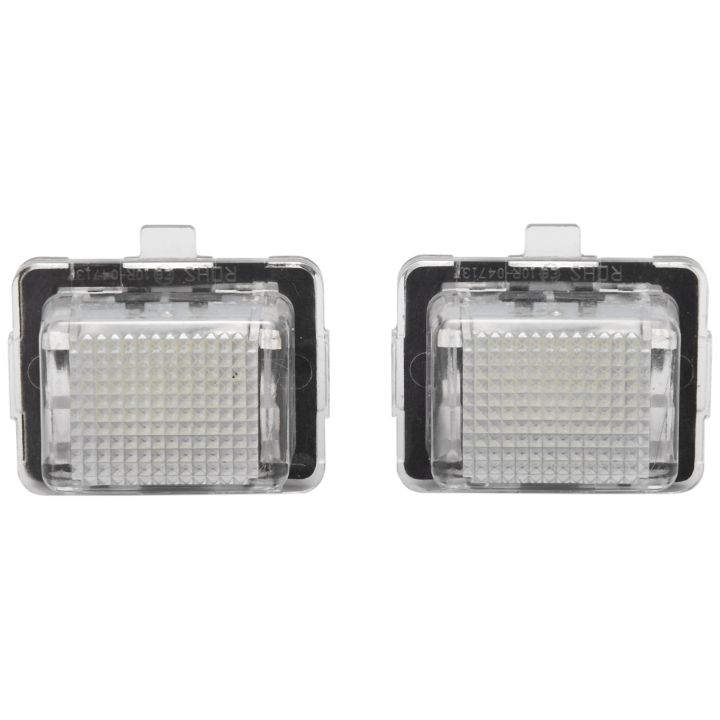 Car 18 Smd Led License Plate Light For Medes W204 W221 W212