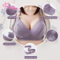 Muses Mall Women Bra Solid Color Sturdy Buckle Brassiere. 